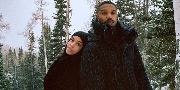 Michael B. Jordan and Lori Harvey celebrated a year of dating with sweet photos and a romantic dinner. 