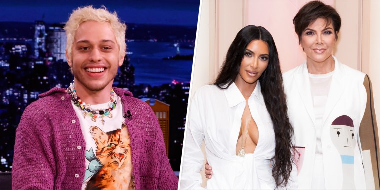 Pete Davidson rang in his birthday recently with Kim Kardashian West and her mother, Kris Jenner.