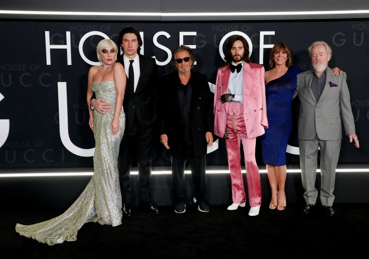 Image: Premiere for the film "House of Gucci", in Los Angeles, California