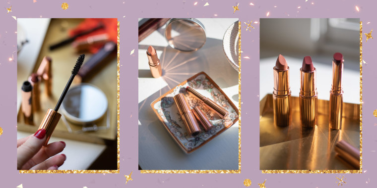Three images of different Charlotte Tilbury Products