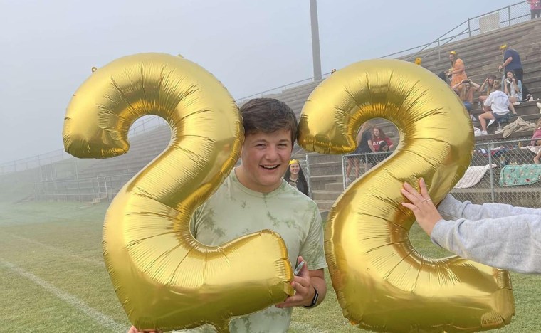 Class of 2022 senior Andrew Dixon said for him, applying to colleges has been more stressful because he wasn't able to tour all of them in person.