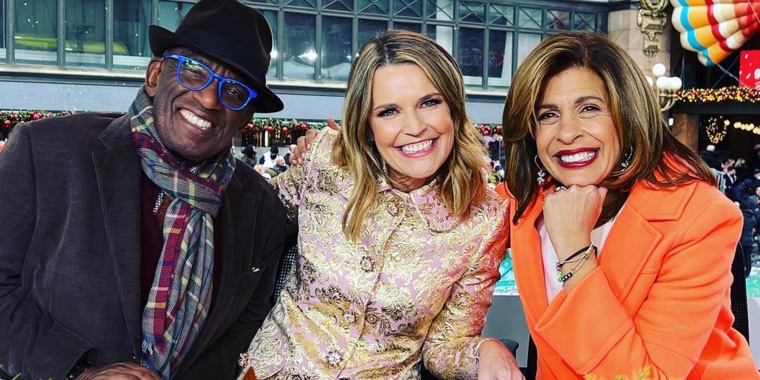 Al, Savannah and Hoda had a blast at the Macy's Thanksgiving Day Parade on — and off — the camera.