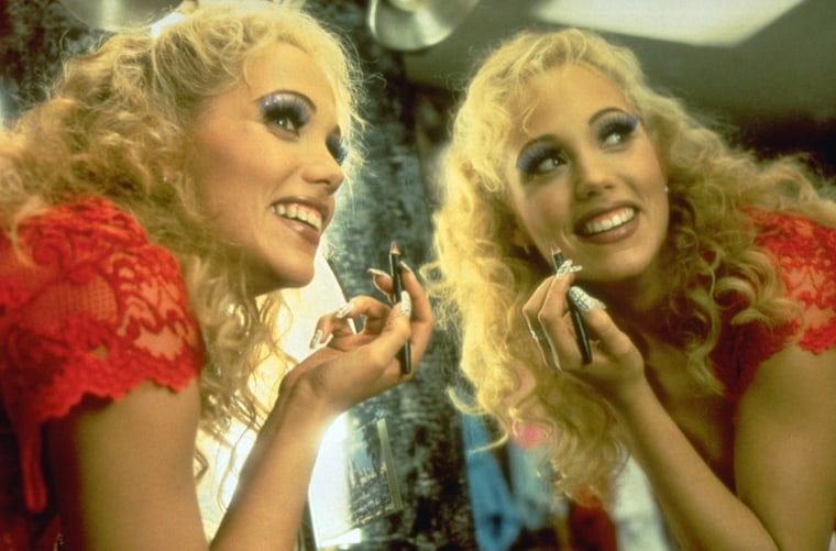 On the set of Showgirls