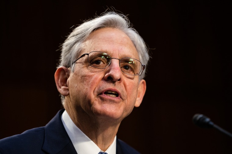 Image: Merrick Garland Confirmation Hearing To Be Attorney General Before Senate Judiciary Committee