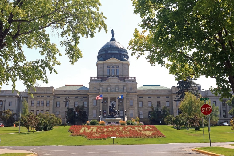 Image: Montana State Capitol building Helena Montana