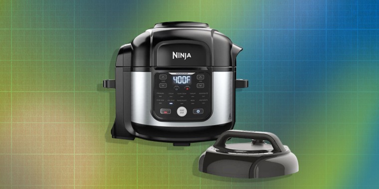 Image of the Ninja FD302 Foodi 11-in-1 Pro 6.5 qt. Pressure Cooker & Air Fryer that Steams, Slow Cooks