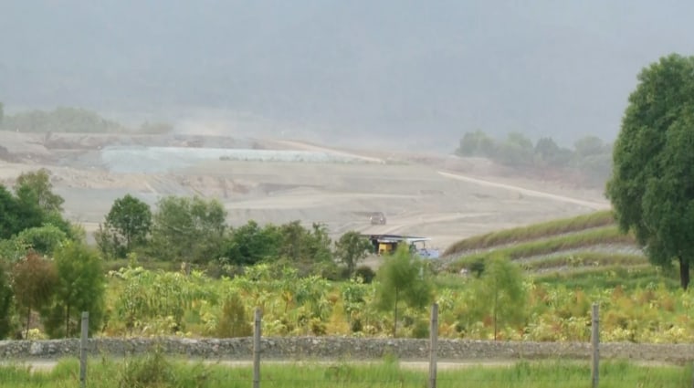 The Rio Tuba mine.