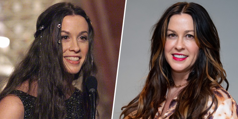 Alanis played the first woman who Carrie Bradshaw ever kissed.