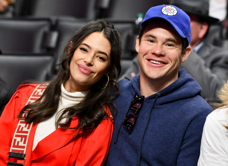 Celebrities At The Los Angeles Clippers Game