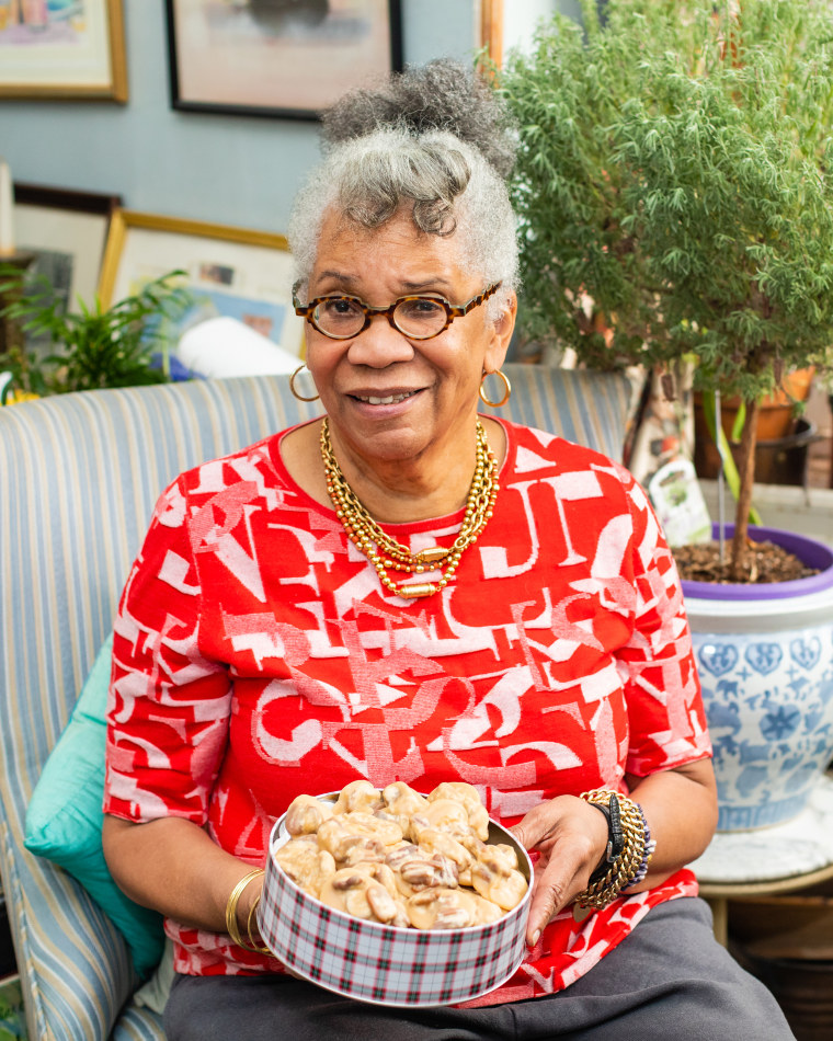 Jessica B. Harris and her pralines.