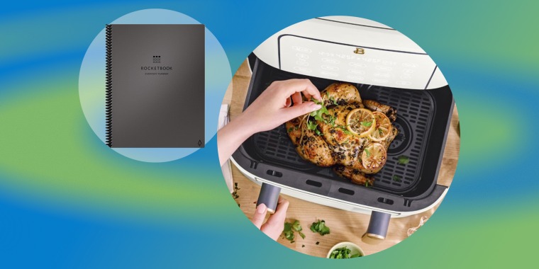 Rocketbook launches an everyday planner and Beautiful by Drew Barrymore introduces a new air fryer. 