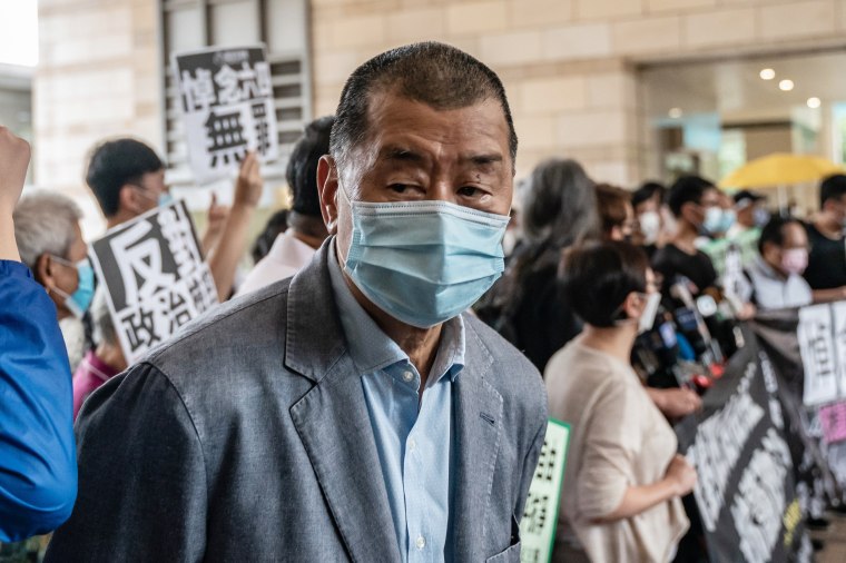 Hong Kong Pro Democracy Supporters Attend Unauthorised Assembly Court Hearing