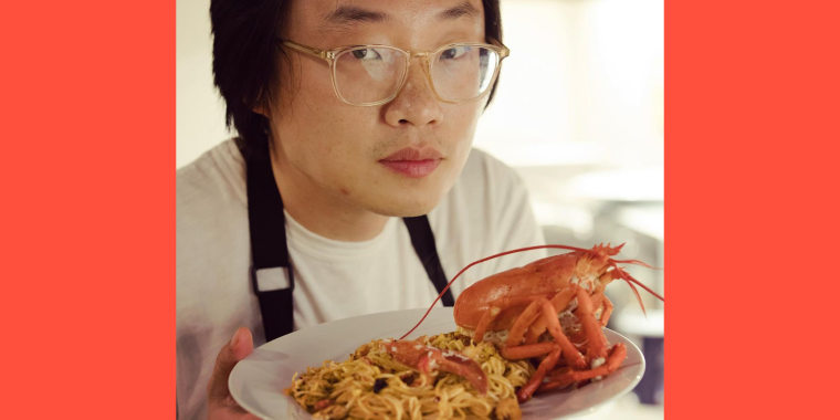 Jimmy O. Yang loves cooking "good, delicious, comforting street stuff" — nothing fancy.