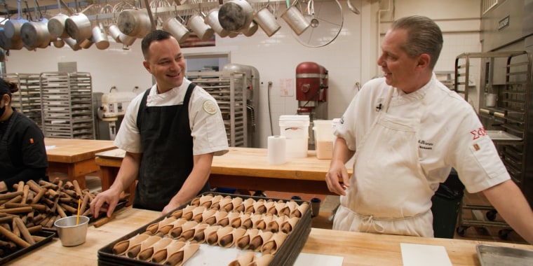 The Termini Brothers bakery prepared for another busy Christmas season.