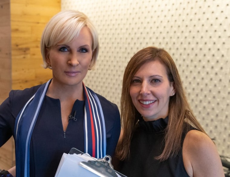 Know Your Value founder and "Morning Joe" co-host Mika Brzezinski, left, and clinical psychologist Dr. Gillian Galen, right.