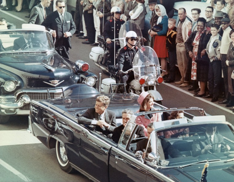 Image: Kennedys Riding in Dallas Motorcade