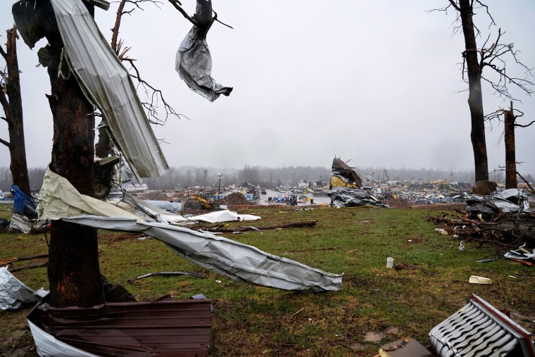 Image: Devastating outbreak of tornadoes ripped through several U.S. states