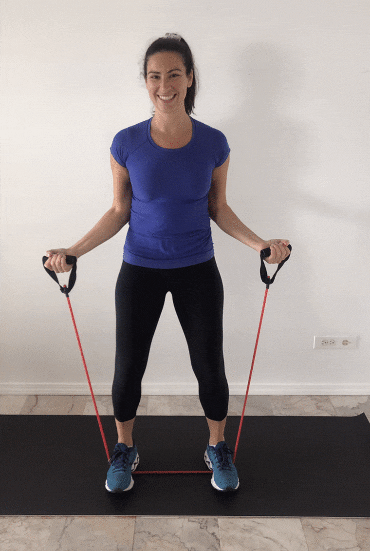 7 Resistance Band Stretches: Full Body Stretching Routine