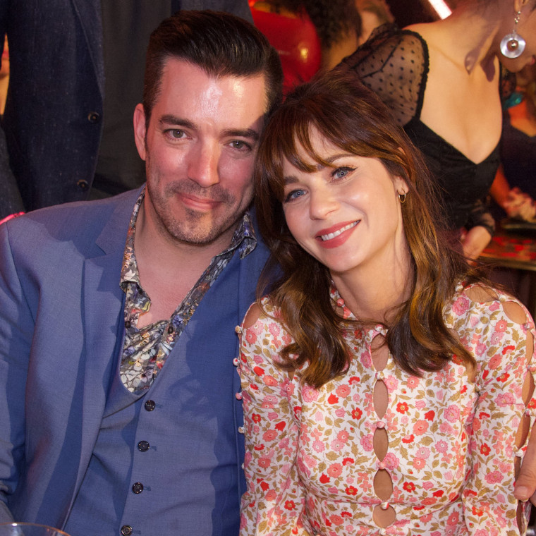 Zooey Deschanel and Jonathan Scott