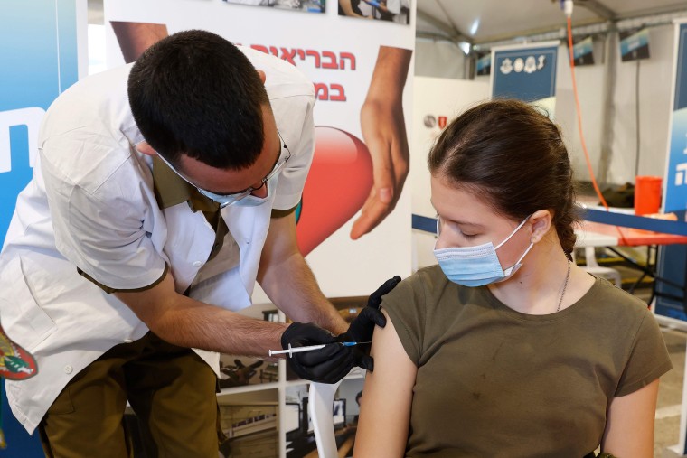 Image: ISRAEL-HEALTH-VIRUS-VACCINE