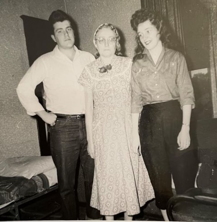 Jimmy, his sister Joann, and their mother, Mary.