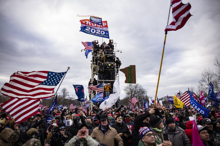 Image: Trump Supporters Hold \"Stop The Steal\" Rally In DC Amid Ratification Of Presidential Election