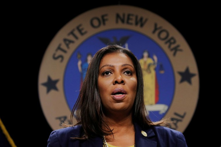 Image: New York State Attorney General Letitia James in New York City