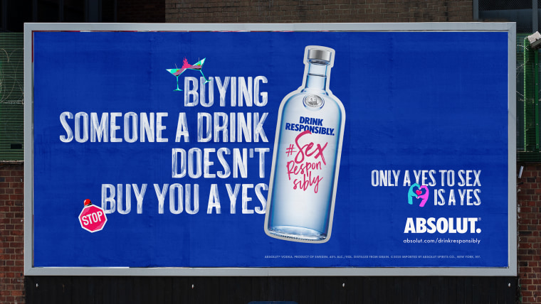 A #SexResponsibly ad from Absolut.