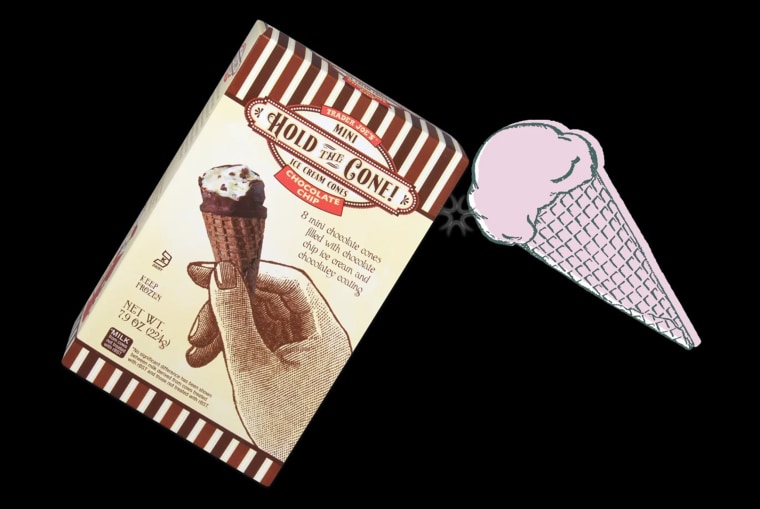 Trader Joe's Hold the Cone! Mini Ice Cream Cones
