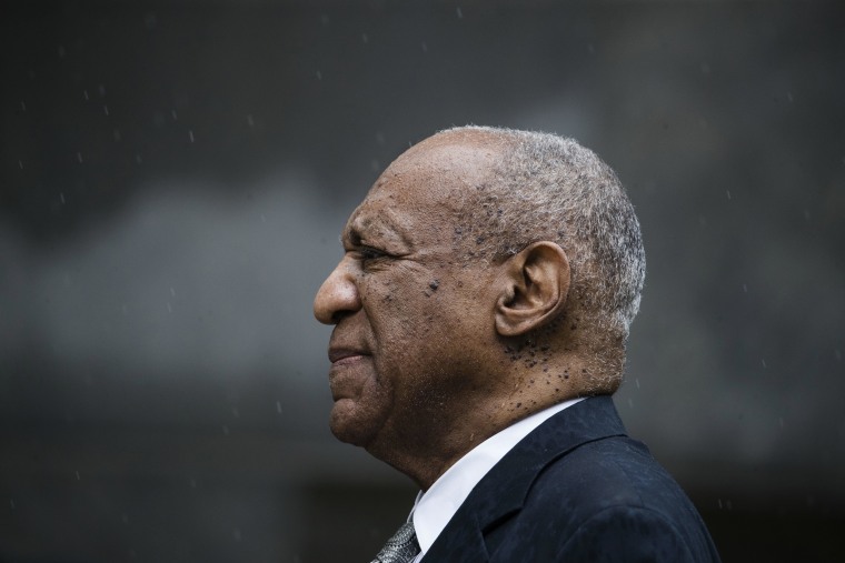 Image: Bill Cosby exits the Montgomery Country Courthouse after a mistrial