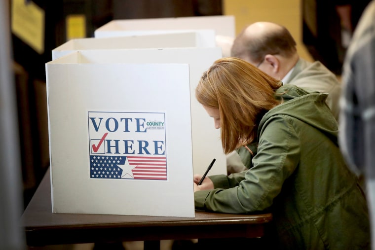 Image: Voters Across The Country Head To The Polls For The Midterm Elections