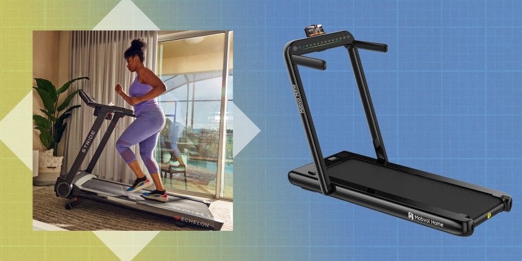 Whether you’re a fervent jogger or a casual walker, a folding treadmill can help you get your workouts in without taking up too much space in your home.
