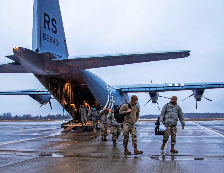 U.S. Airmen in Estonia