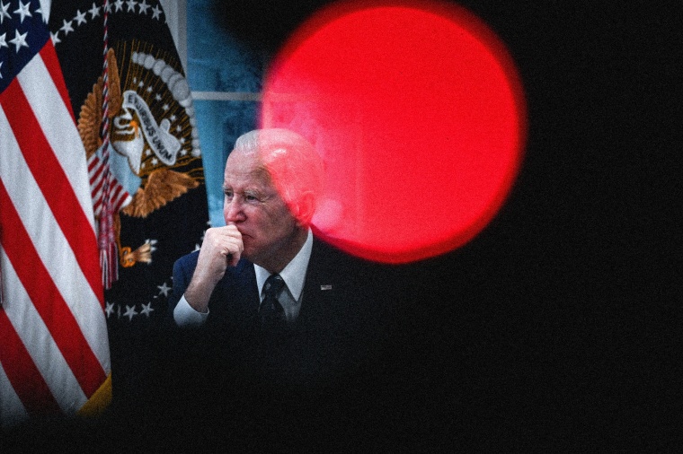 Image: President Joe Biden speaks at the White House on Jan. 3, 2022.