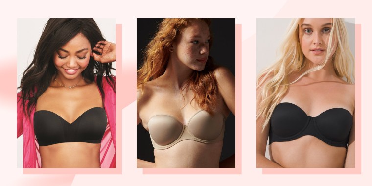 DELIMIRA Women's Underwire Strapless Bra Full Coverage Multiway Bras Plus  Size