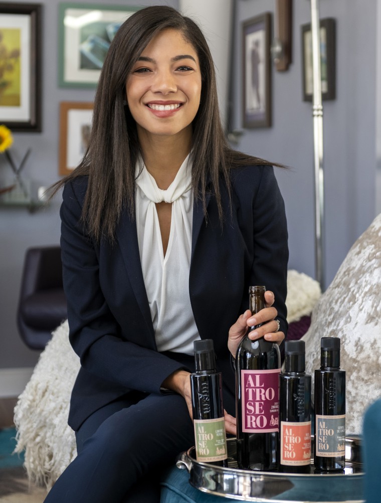 Alexandra Schrecengost got into the wine and olive oil industries on a mission to create more diversity among producers.
