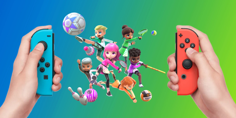 Nintendo announced the launch of Switch sports this spring, with games like soccer, volleyball and even chambara available to play.