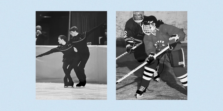 Jocelyn Jane Cox found a love for ice hockey after competing in figure skating for years.