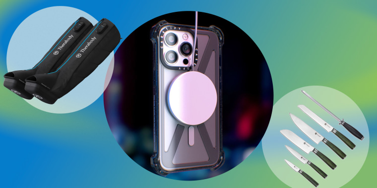 Notable new releases include compression therapy boots from Therabody, a durable phone case from CASETiFY and HexClad’s new cutlery.