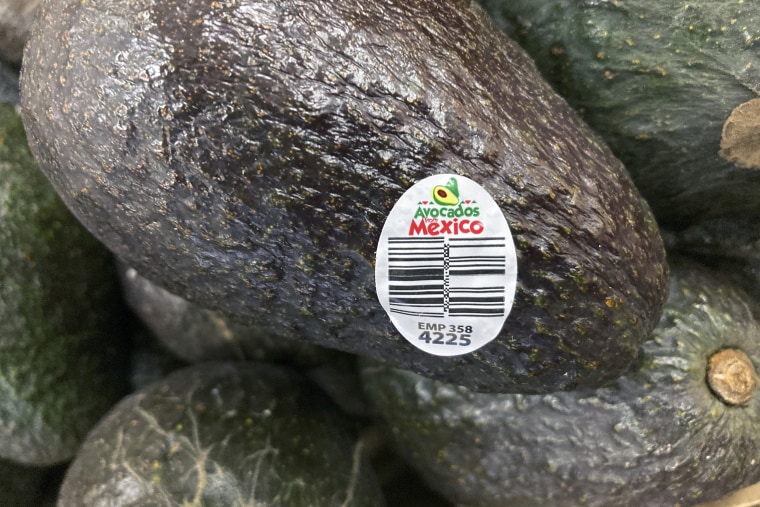 Avocados from Mexico are for sale at a grocery store in Lyndhurst, New Jersey