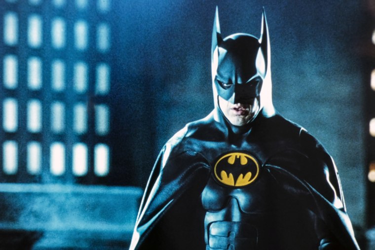 Michael Keaton as Batman in "Batman" in 1989.