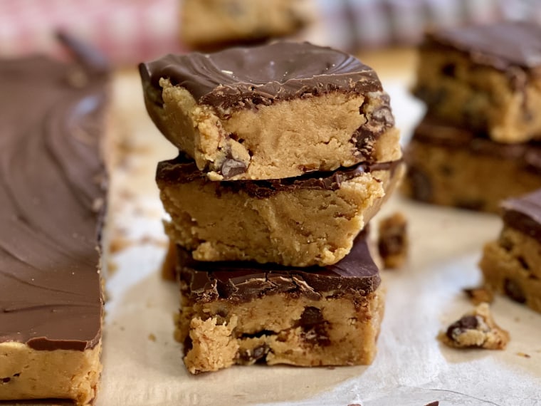 Joy Bauer's cookie dough bars.