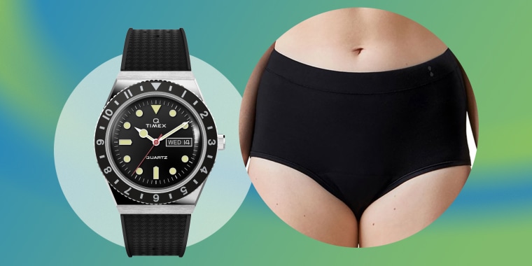 New launches include affordable period underwear from Thinx and Walmart, as well as new styles from Timex, like a watch that’s water resistant up to 50 meters.