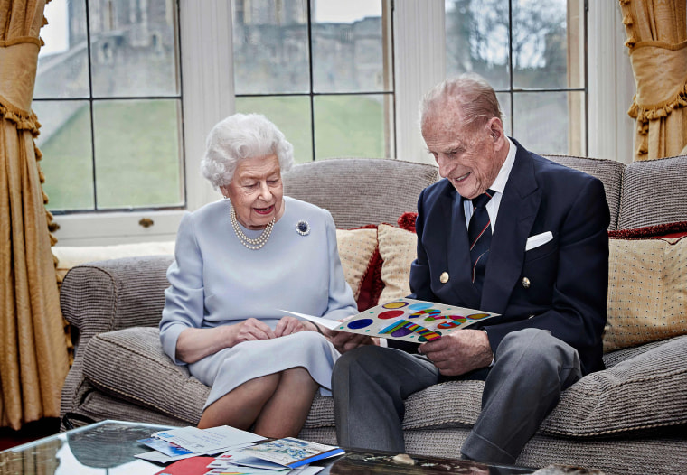 Britain's Queen Elizabeth II and Britain's Prince Philip