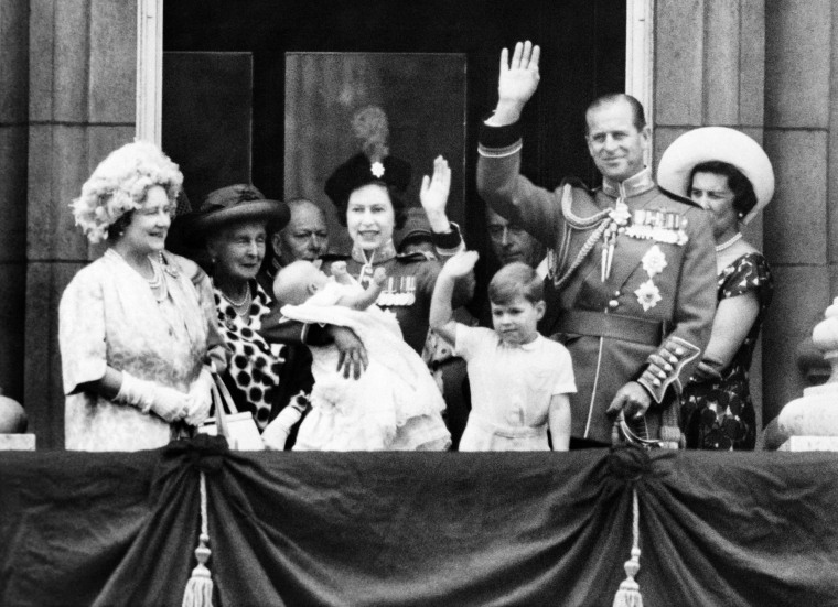 Queen Elizabeth II and Prince Philip Duke of Edinburgh