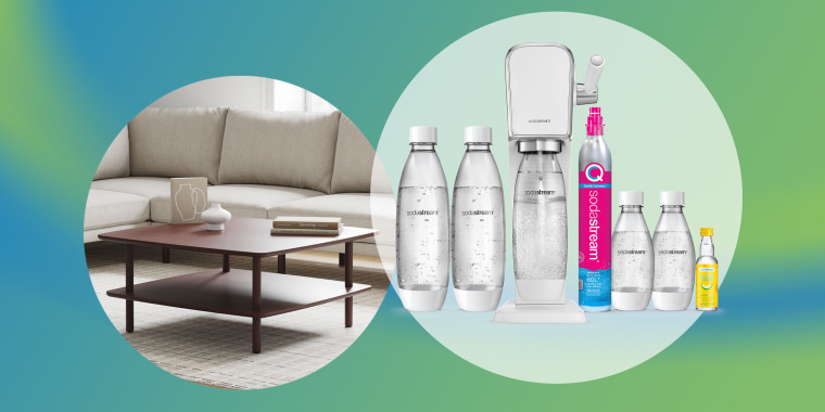 New launches this week include new Burrow products from sleep kits to a coffee table, and SodaStream’s latest sparkling water machine.