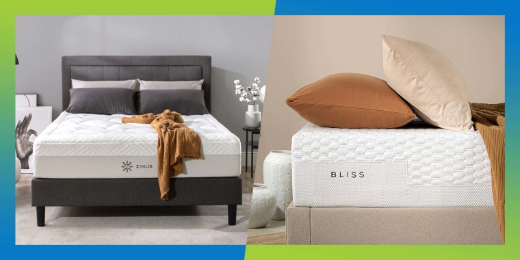 These Zinus cooling mattresses are part of the brand’s Luxe Collection.