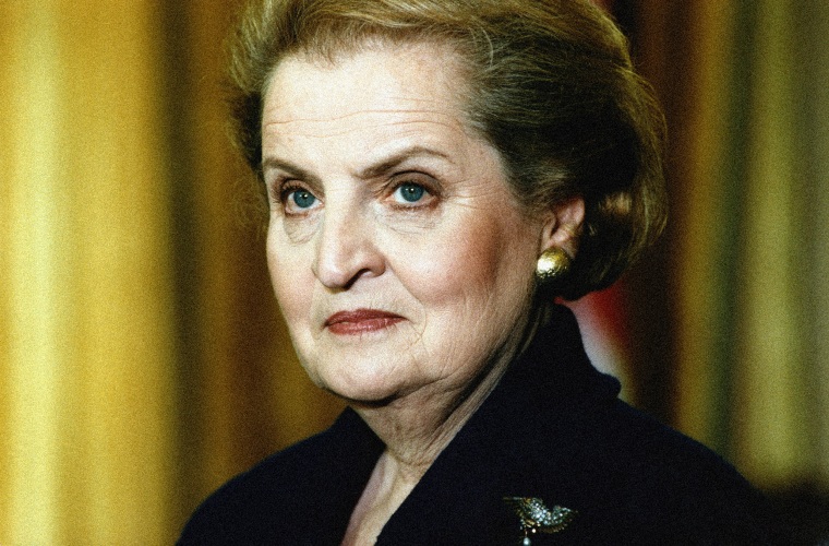 Image: Madeleine Albright was the first female Secretary of State.