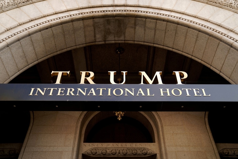 Image: The Trump International Hotel is seen in Washington
