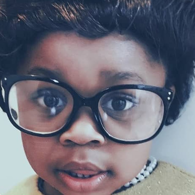 Riley Johnson, 5, dresses as famous Black women every Black history month and once dressed as Shirley Chisholm, the first Black woman elected to Congress. While dressing up helps Riley and mom Sasha Bonner bond, they also enjoy learning more about Black women who shaped the country's history. 